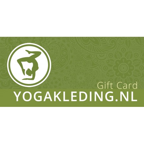 opblijven Ver weg navigatie Cadeau bon en kado bon Yogakleding.nl
